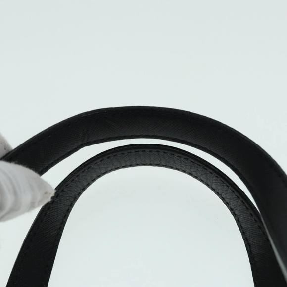 BURBERRY Nova Check Hand Bag Canvas Beige Silver Auth bs17636 - Picture 9 of 16